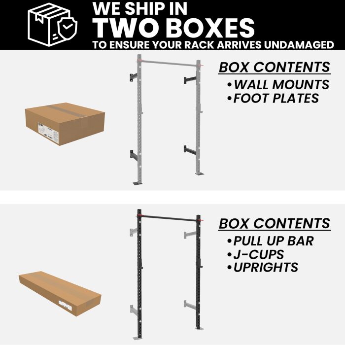 2200 Series Wall Mounted Squat Rack - Image 52