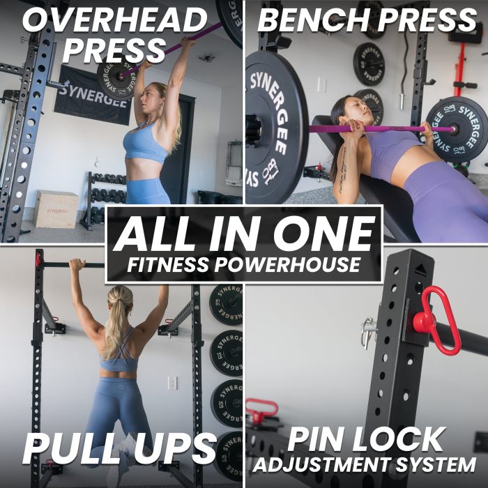 2200 Series Folding Squat Rack - Image 45