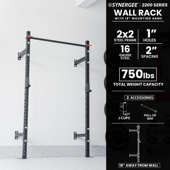 2200 Series Wall Mounted Squat Rack - Image 14