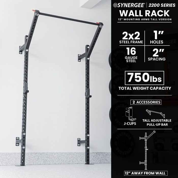 2200 Series Wall Mounted Squat Rack - Image 16