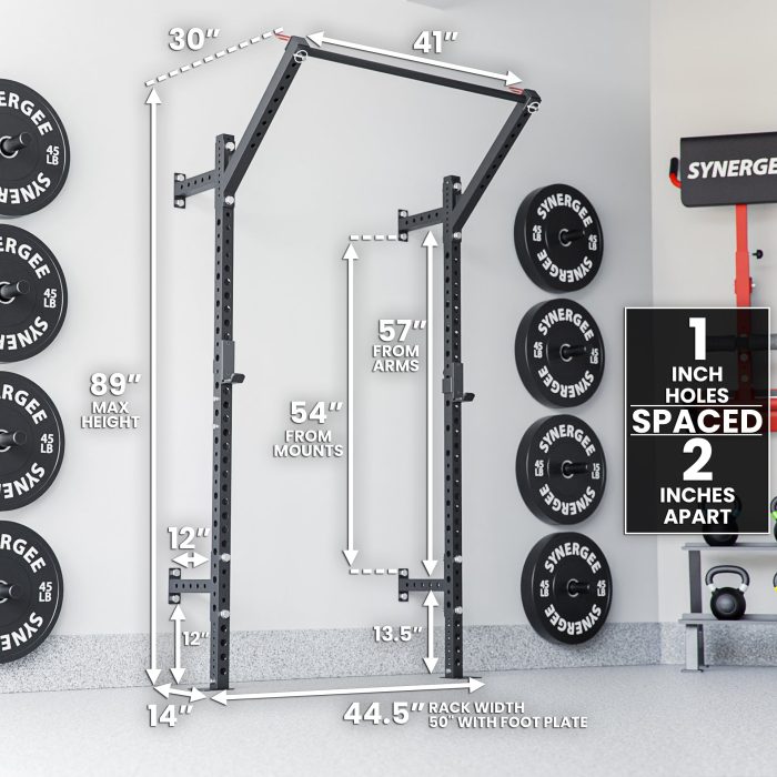 2200 Series Wall Mounted Squat Rack - Image 24