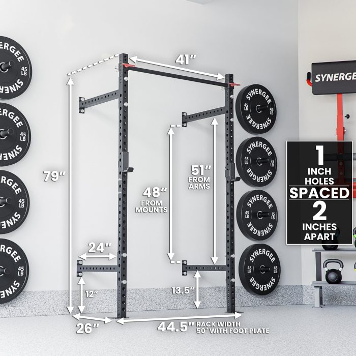 2200 Series Wall Mounted Squat Rack - Image 26