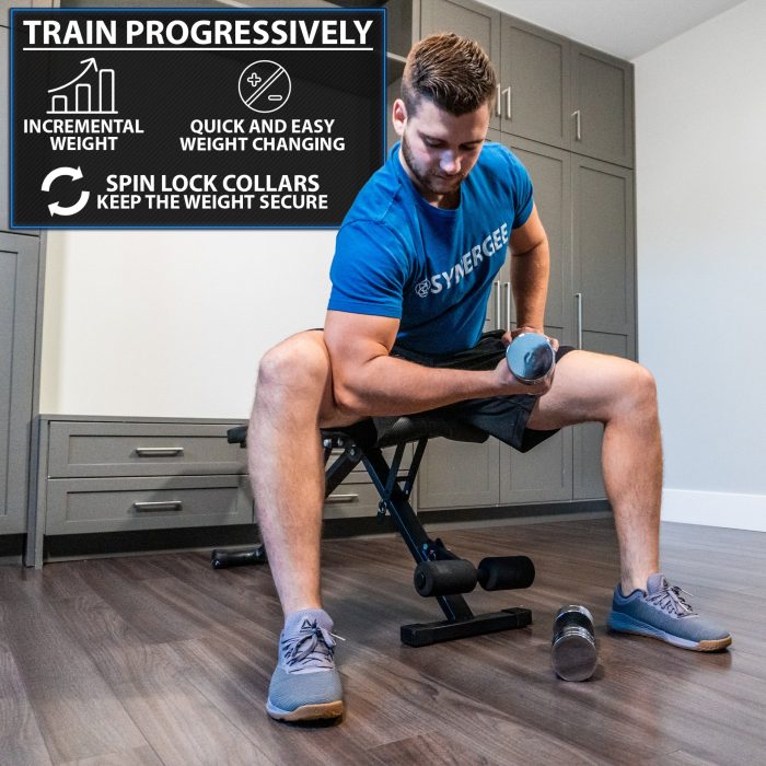Adjustable Chrome Dumbbells - Image 16