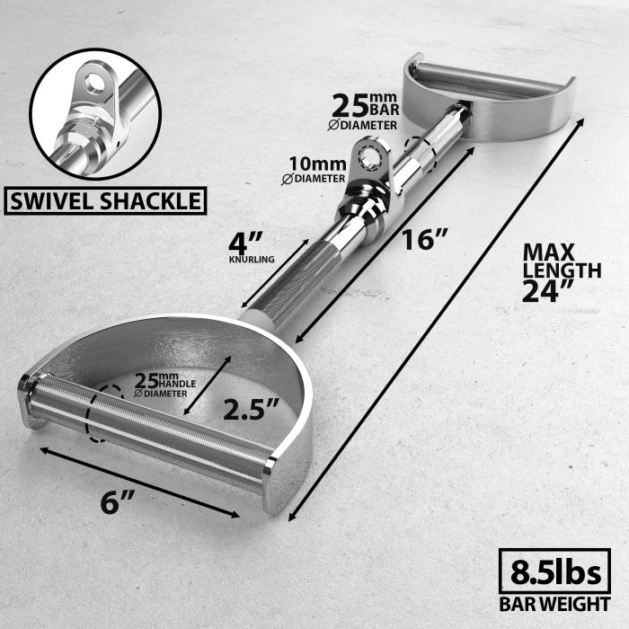 Pro-Style Lat Bar Cable Attachment - Image 13