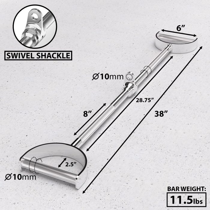 Pro-Style Lat Bar Cable Attachment - Image 15