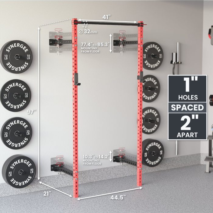 2200 Series Folding Squat Rack - Image 28