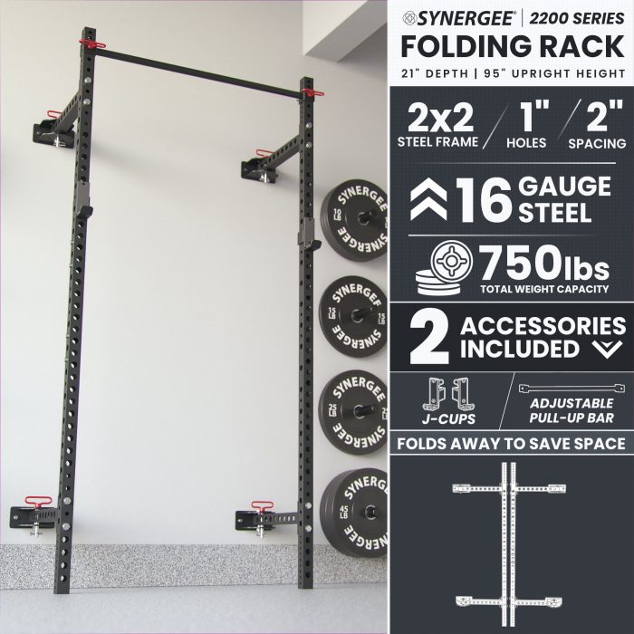 2200 Series Folding Squat Rack - Image 18