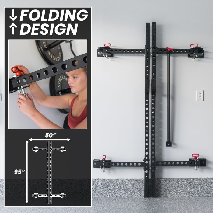 2200 Series Folding Squat Rack - Image 38