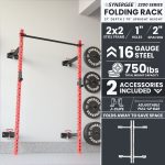 2200 Series Folding Squat Rack - Image 21