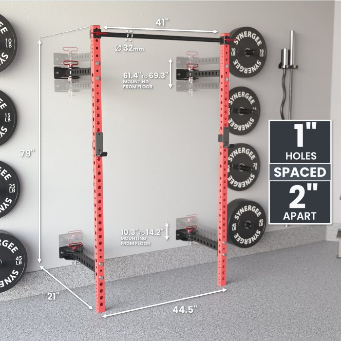2200 Series Folding Squat Rack - Image 29