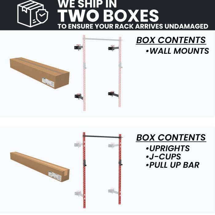 2200 Series Folding Squat Rack - Image 53