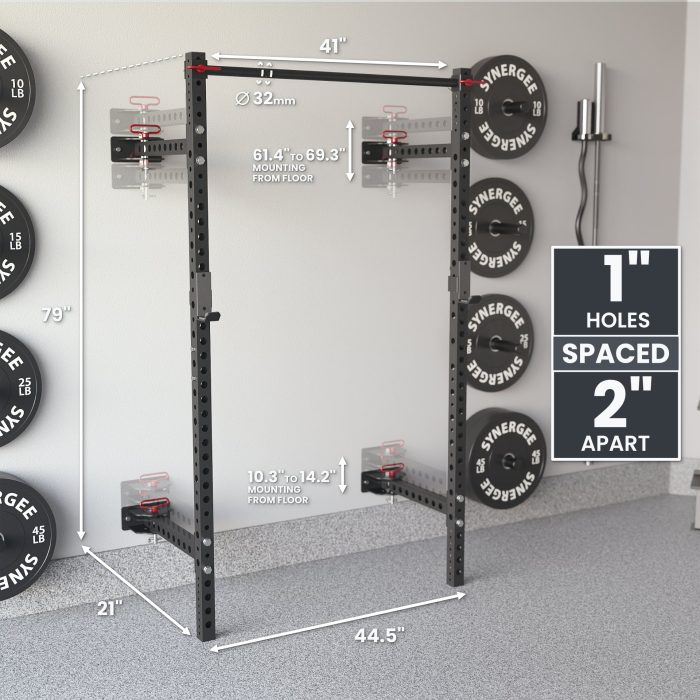 2200 Series Folding Squat Rack - Image 24