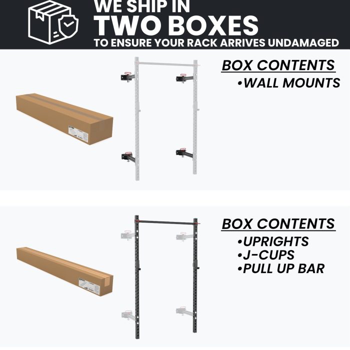2200 Series Folding Squat Rack - Image 48