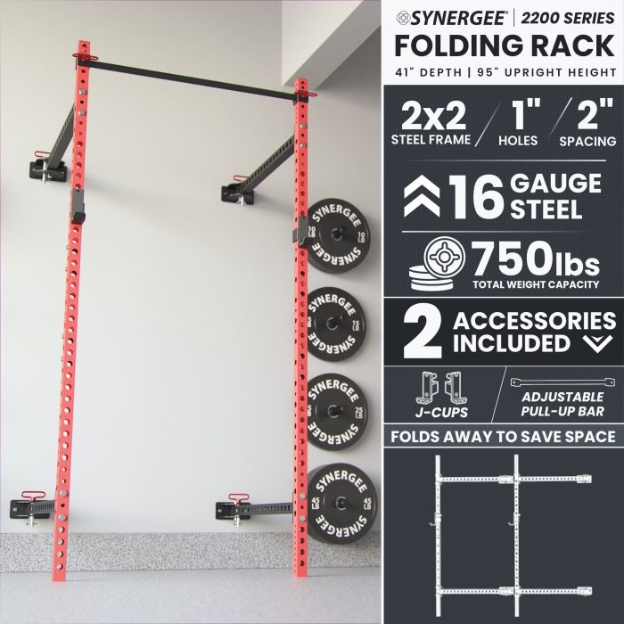 2200 Series Folding Squat Rack - Image 22