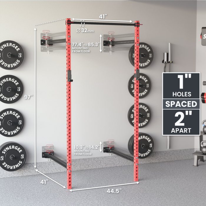 2200 Series Folding Squat Rack - Image 30