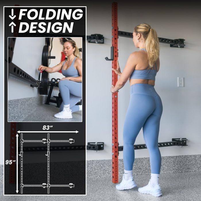 2200 Series Folding Squat Rack - Image 42