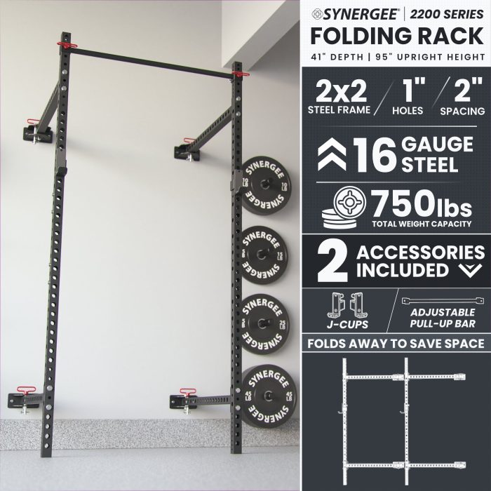 2200 Series Folding Squat Rack - Image 19