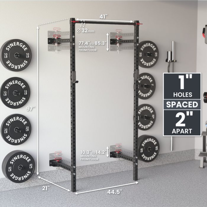 2200 Series Folding Squat Rack - Image 27