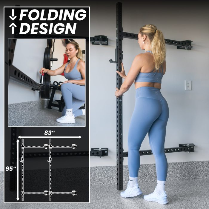 2200 Series Folding Squat Rack - Image 39
