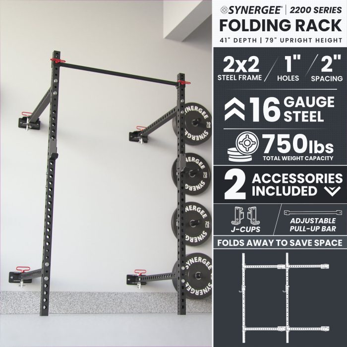 2200 Series Folding Squat Rack - Image 17