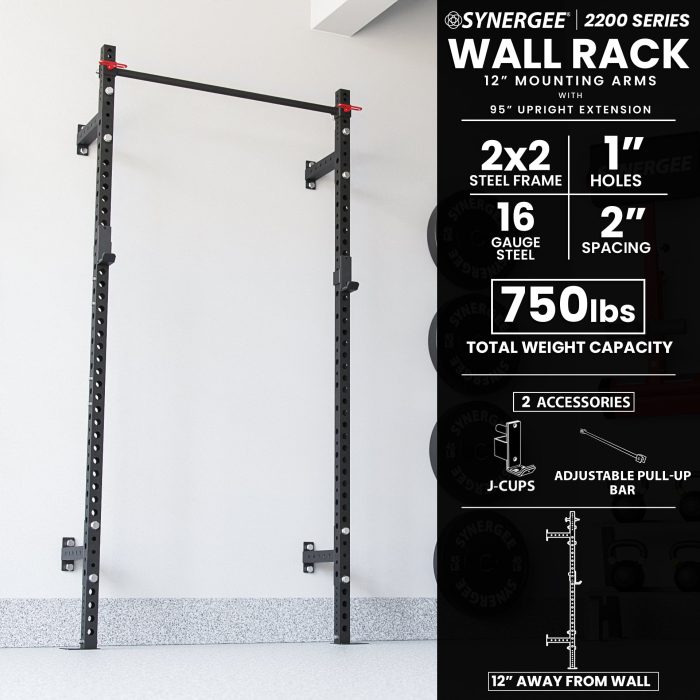 2200 Series Wall Mounted Squat Rack - Image 19