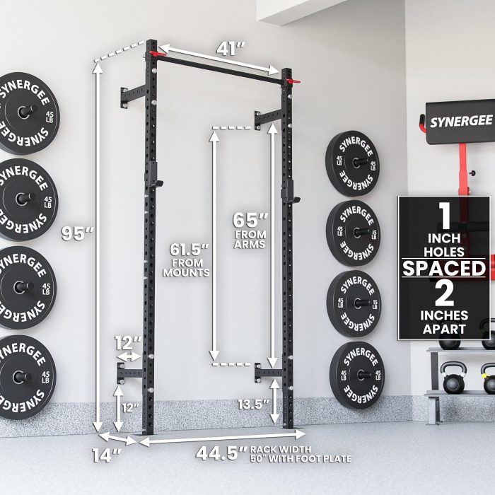 2200 Series Wall Mounted Squat Rack - Image 30