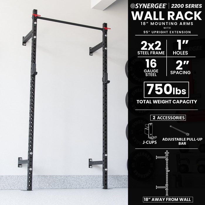 2200 Series Wall Mounted Squat Rack - Image 20
