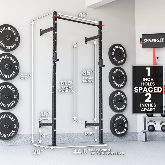 2200 Series Wall Mounted Squat Rack - Image 31