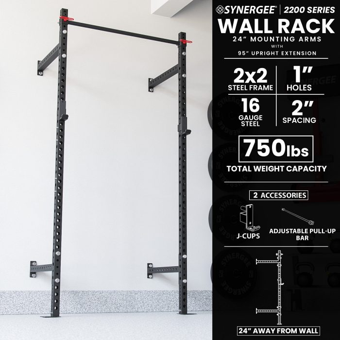 2200 Series Wall Mounted Squat Rack - Image 21