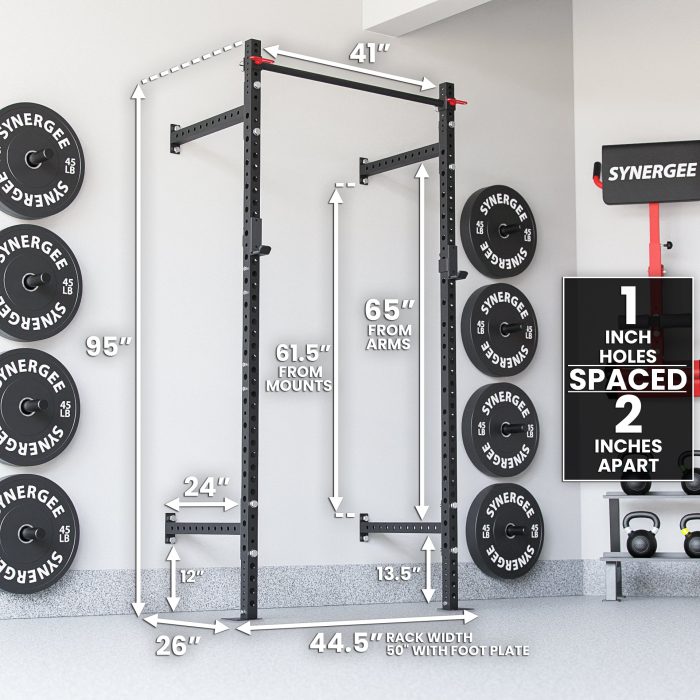 2200 Series Wall Mounted Squat Rack - Image 32