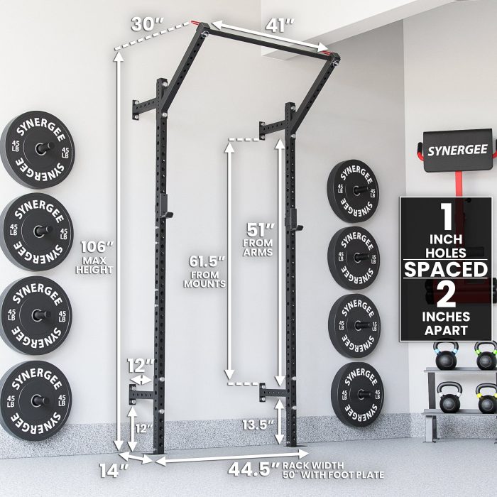 2200 Series Wall Mounted Squat Rack - Image 33
