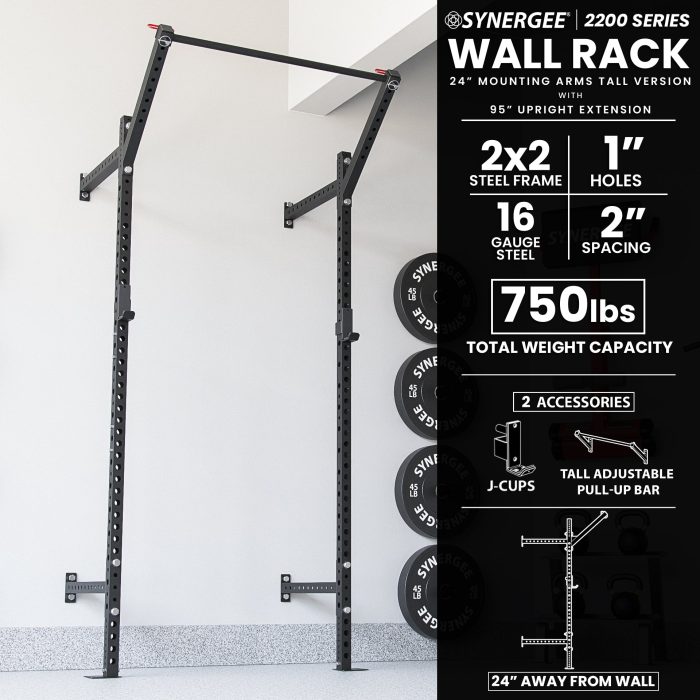 2200 Series Wall Mounted Squat Rack - Image 23