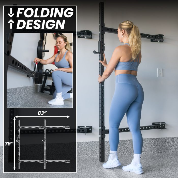 2200 Series Folding Squat Rack - Image 37