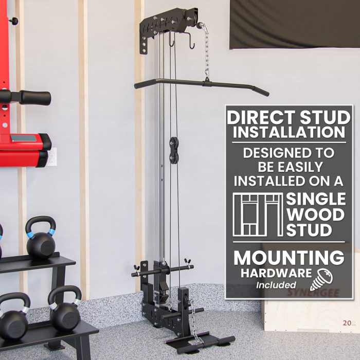 Wall Mounted Lat Pulley Machine - Image 4